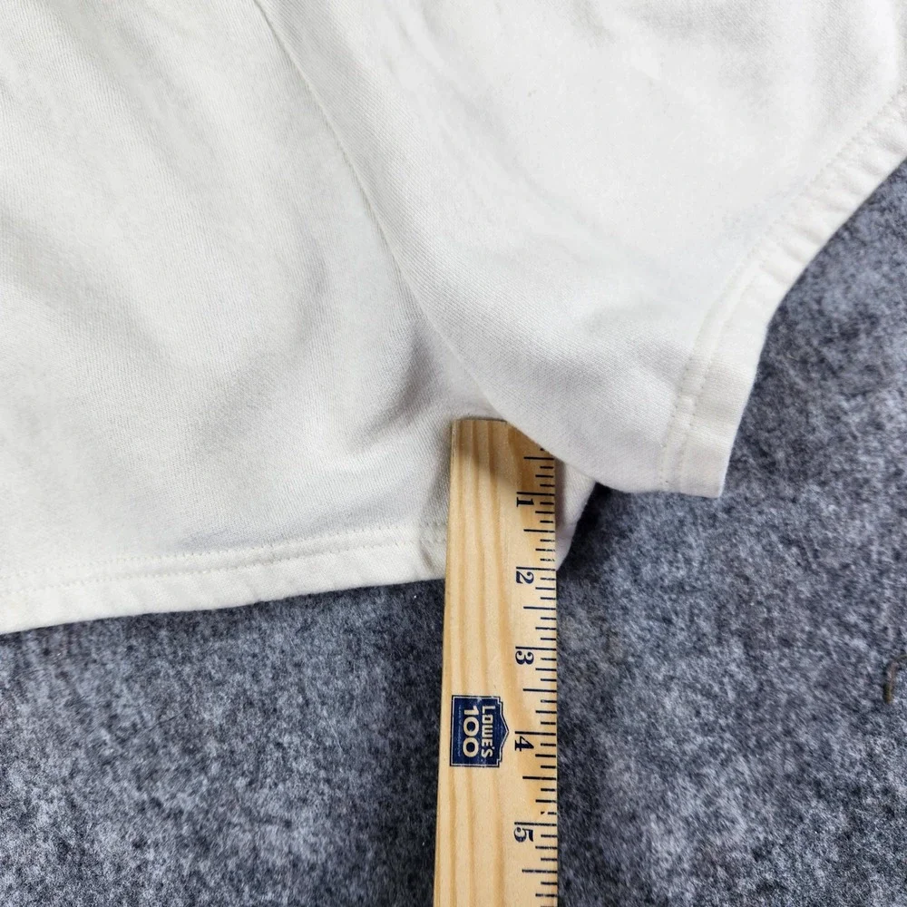 The North Face Half Dome Fleece Shorts Women XL White Athletic Lounge Hiking
